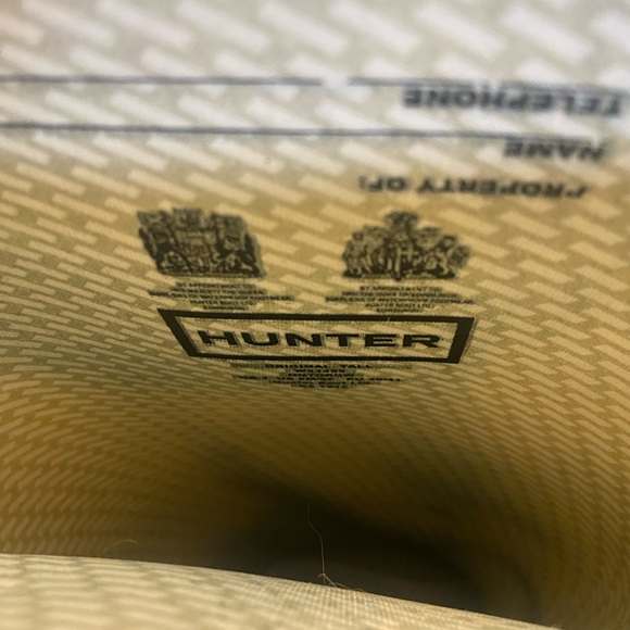 Hunter Original Tall Rain Boots (Navy) (Women’s size 8) - Picture 5 of 9